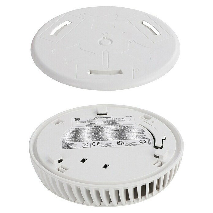 Fireangel Rookmelder FA6120-INT (Diameter: 11,8 cm, Levensduur batterij: 10 jaar, Alarmsignaal: 85 dB) | BAUHAUS