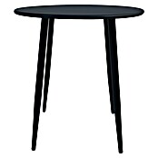 Set de muebles de jardín Lunday + Sibuco (Ø x Al: 70 x 75 cm, 3 pzs., Acero, Negro) | BAUHAUS