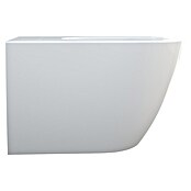 Camargue Los Angeles Taza de WC suspendida 2.0 (Sin borde de descarga, Sin esmalte especial, Forma de descarga: Profundo, Salida WC: Horizontal, Blanco) | BAUHAUS