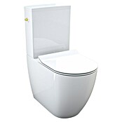 Camargue Los Angeles Stajaća WC školjka 2.0  (Bez ruba, WC odvod: Vodoravno, Bijela) | BAUHAUS