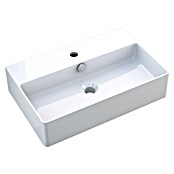 Camargue Paris Umivalnik 2.0  (Š x Do: 56 x 36 cm, Brez posebne glazure, Odprtina za armaturo: Sredina, S prelivom, Bela) | 3940 - Waschtische QM | DBBB - Keramik QM | DBB - Keramik | DB - Keramik/Wannen | D - Sanitär | BAUHAUS