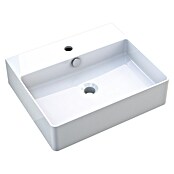 Camargue Paris Umivalnik 2.0  (Š x Do: 50,5 x 42,5 cm, Brez posebne glazure, Odprtina za armaturo: Sredina, S prelivom, Bela) | 3940 - Waschtische QM | DBBB - Keramik QM | DBB - Keramik | DB - Keramik/Wannen | D - Sanitär | BAUHAUS