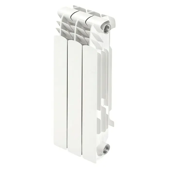 Cointra Radiador de agua Orion HP - 3 elementos, 300 W, An x Al: 24 x 58,15 cm - Radiador de aluminio con múltiples secciones, que ofrece una transferencia de calor eficiente y un diseño moderno.