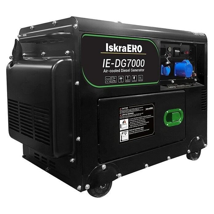 Iskra ERO Generator IE-DG7000  (Nazivna snaga: 6 kW, Spremnik goriva: 16 l) | BAUHAUS