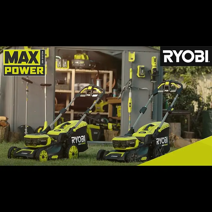 Ryobi Max Power Akku-Rasenmäher RY36LMX46A-150 - 36 V, 1 Akku, 5 Ah, Schnittbreite: 46 cm - RYOBI 36V MAX POWER Brstenloser Rasenmher 46cm | RY36LMX46A | RY36LMXSP46A #ryobi #36v