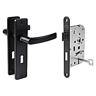 Starx Insteekslot set (Metaal, Zwart)