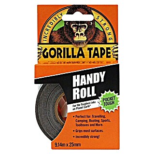 Traka za popravke Gorilla Tape (9 m x 25 mm, Crna)