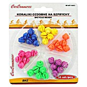 Dekorativni izdelek za napere  (Plastika, Večbarvno, Okrogle oblike, 36 kos) | 2853 - sonstiges | BDDM - Fahrradartikel | BDD - Autozubehör | BD - Autozubehör | B - Werkz/Masch/Maschzubeh/Auto | BAUHAUS