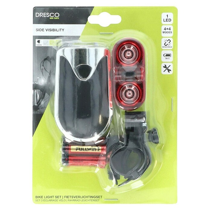 Dresco Set LED svjetiljki  (Prikladno za: Bicikle, 2 Kom.) | BAUHAUS