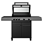 Kingstone KMS Gasgrill Cliff 4500 Beast Black Edition (Grillfläche (B x T): 72 x 45 cm, 14 kW, Anzahl Brenner: 4 Stk.) | BAUHAUS