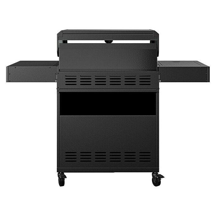 Kingstone KMS Gasbarbecue Cliff 4500 Beast Black Edition (Grilloppervlak (B x D): 72 x 45 cm, 14 kW, Aantal branders: 4 st.) | BAUHAUS