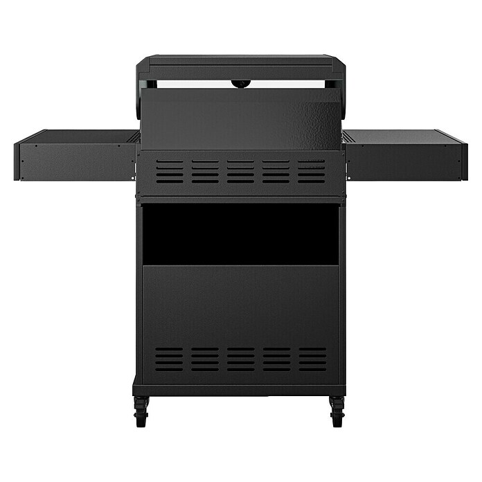 Kingstone KMS Gasbarbecue Cliff 3000 Beast Black Edition (Grilloppervlak (B x D): 61 x 45 cm, 10,5 kW, Aantal branders: 3 st.) | BAUHAUS