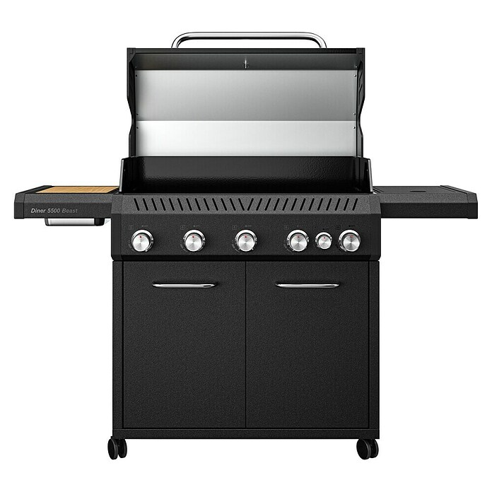 Kingstone Gasgrill Diner 5500 Beast (Grillfläche (B x T): 92 x 43 cm, 17,5 kW, Anzahl Brenner: 5 Stk.) | BAUHAUS