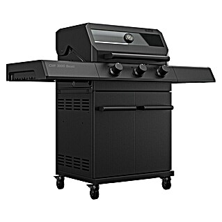 Kingstone KMS Gasbarbecue Cliff 3000 Beast Black Edition (Grilloppervlak (B x D): 61 x 45 cm, 10,5 kW, Aantal branders: 3 st.)