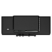Kingstone KMS Gasbarbecue Cliff 4500 Beast Black Edition (Grilloppervlak (B x D): 72 x 45 cm, 14 kW, Aantal branders: 4 st.) | BAUHAUS