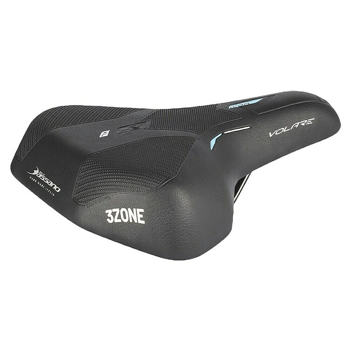 Selle Bassano Kolesarski sedež Volare ICON 3Zone City  (Primerno za: E-kolesa) | 2850 - Lenker/Griffe/Sättel | BDDM - Fahrradartikel | BDD - Autozubehör | BD - Autozubehör | B - Werkz/Masch/Maschzubeh/Auto | BAUHAUS