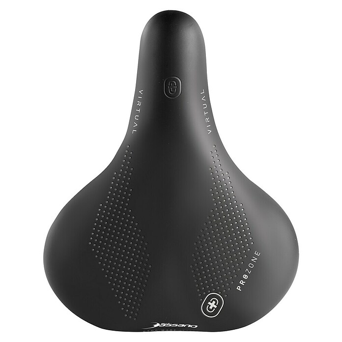 Selle Bassano Kolesarski sedež Virtval Prozone XL  (Blažilnik udarcev, Primerno za: Kolesa) | 2850 - Lenker/Griffe/Sättel | BDDM - Fahrradartikel | BDD - Autozubehör | BD - Autozubehör | B - Werkz/Masch/Maschzubeh/Auto | BAUHAUS