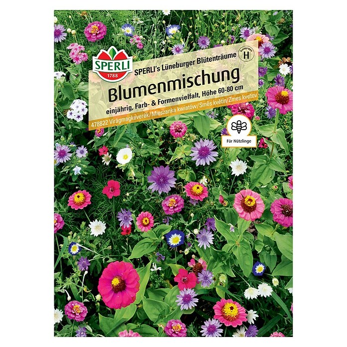 Sperli Blumensamenmischung Lüneburger Blütenträume (Wuchshöhe 60 bis 80 cm) | BAUHAUS