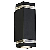 Searchlight Led-wandlamp voor buiten Houston Black (Zwart, IP44) | BAUHAUS