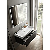 Riva Tape Waschtischunterschrank (97,5 x 42,2 x 38,6 cm, Schwarz) | BAUHAUS