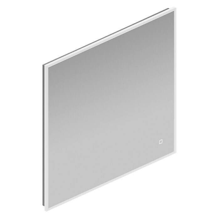 Riva Tape Ogledalo s LED rasvjetom  (80 x 75 cm) | BAUHAUS