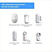 Safe2Home Alarmanlagen-Set Profi Serie SP310 mit Solar Außensirene (17-tlg., L x B x H: 195 x 136 x 31 mm)
