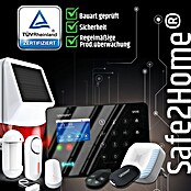 Safe2Home Alarmanlagen-Set Profi Serie SP310 mit Solar Außensirene (17-tlg., L x B x H: 195 x 136 x 31 mm)