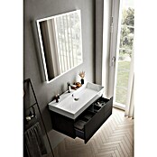 Riva Tape Waschtischunterschrank (83,5 x 42,2 x 38,6 cm, Schwarz) | BAUHAUS