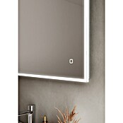 Riva Tape Ogledalo s LED rasvjetom  (80 x 75 cm) | BAUHAUS