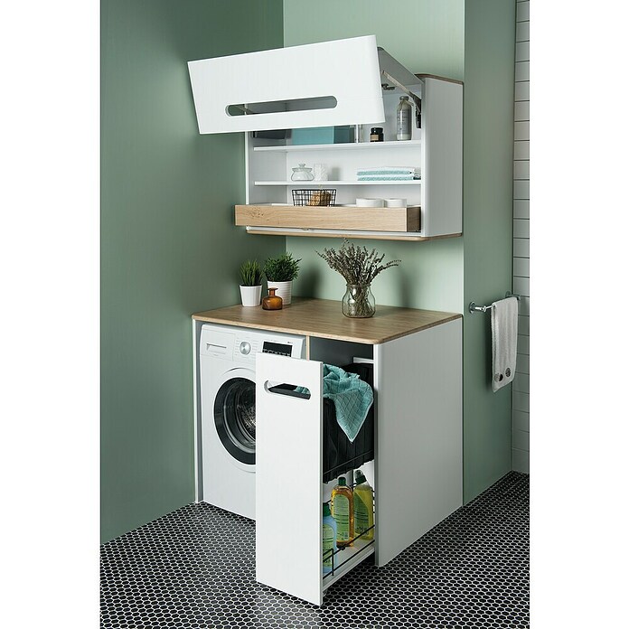 VitrA Sento Hängeschrank (B x T x H: 105 x 34,5 x 70 cm, Weiß) | BAUHAUS