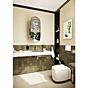 VitrA Plural Wandspiegel (37,5 x 90 cm, Eiche Dunkel) | BAUHAUS