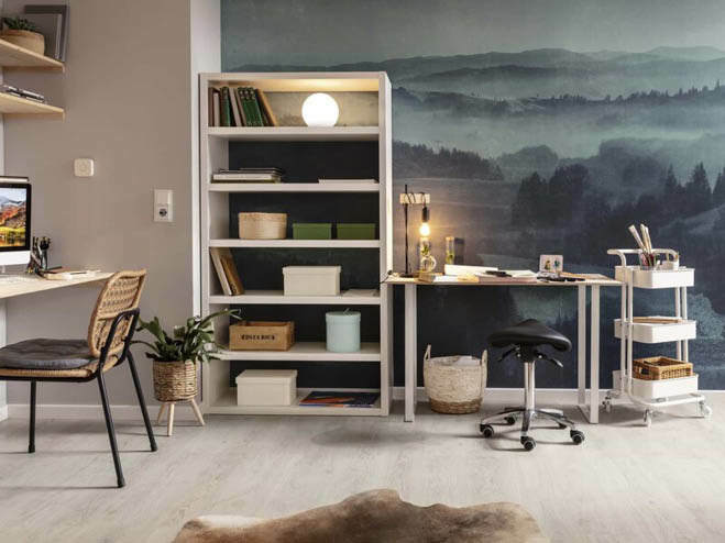 Regale im Home Hoffice