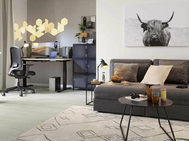 Home Office im Gästezimmer