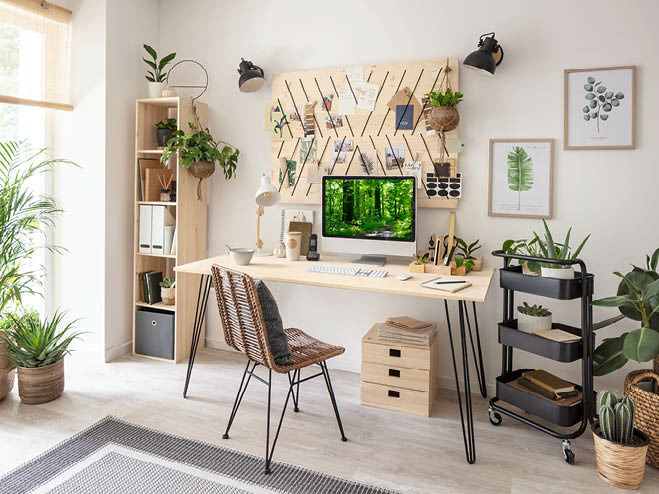 Home Office im Natur-Style