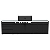Kingstone The Quad Outdoorküchen-Modul Edge (Schwarz, B x T x H: 50 x 3,5 x 87 cm) | BAUHAUS