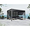 Sunfun Milos Seitenwand (B x H: 276 x 217 cm, Night-Grey, Tiefe: 8,5 cm) | BAUHAUS
