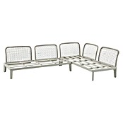 Sunfun Solo Rope Módulo de conjunto de respaldo con cojín (Aluminio, Gris claro) | BAUHAUS