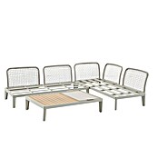 Sunfun Solo Rope Lounge-Element Rope (Aluminium, Light-Greige) | BAUHAUS