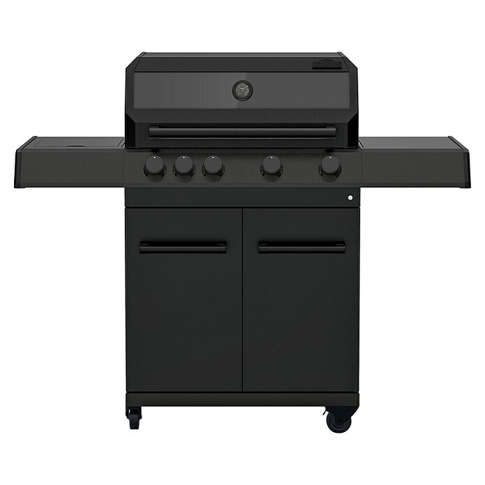 Kingstone KMS Gasgrill Cliff 4500 Beast Black Edition (Grillfläche (B x T): 72 x 45 cm, 14 kW, Anzahl Brenner: 4 Stk.) | BAUHAUS