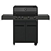Kingstone KMS Gasgrill Cliff 4500 Beast Black Edition (Grillfläche (B x T): 72 x 45 cm, 14 kW, Anzahl Brenner: 4 Stk.) | BAUHAUS