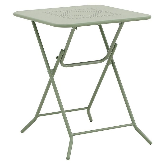 Conjunto de muebles de balcón Jordan (3 pzs., Acero, Verde, Abatible) | BAUHAUS