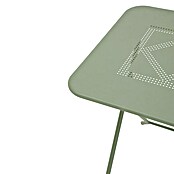 Conjunto de muebles de balcón Jordan (3 pzs., Acero, Verde, Abatible) | BAUHAUS