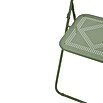 Conjunto de muebles de balcón Jordan (3 pzs., Acero, Verde) | BAUHAUS