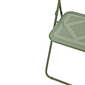 Conjunto de muebles de balcón Jordan (3 pzs., Acero, Verde, Abatible) | BAUHAUS