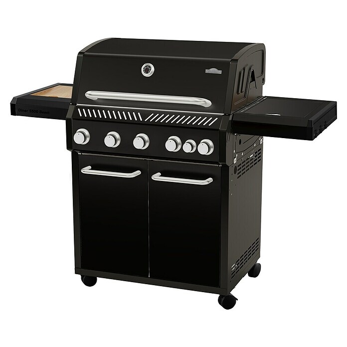 Kingstone Gasgrill Diner 5500 Beast (Grillfläche (B x T): 92 x 43 cm, 17,5 kW, Anzahl Brenner: 5 Stk.) | BAUHAUS