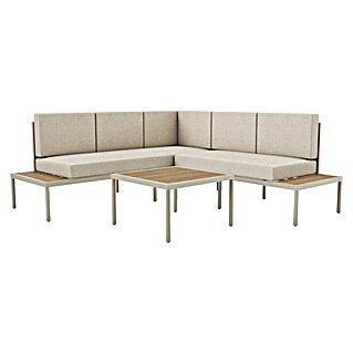 SENSUM Komplet lounge pohištva Ankarsvik (3 -del., Bež)