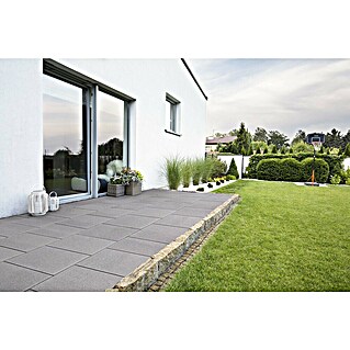 Seesteiner Pflasterstein Senzatempo (Grau, Quadratisch, L x B x S: 40 x 40 x 3,8 cm)