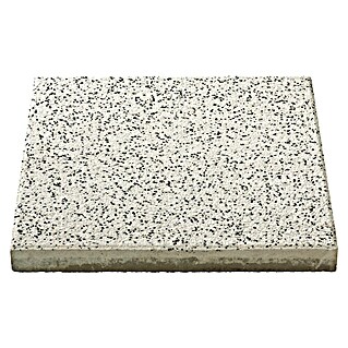 Seesteiner Terrassenplatte Country (40 x 40 x 3,8 cm, Weiß, Beton)