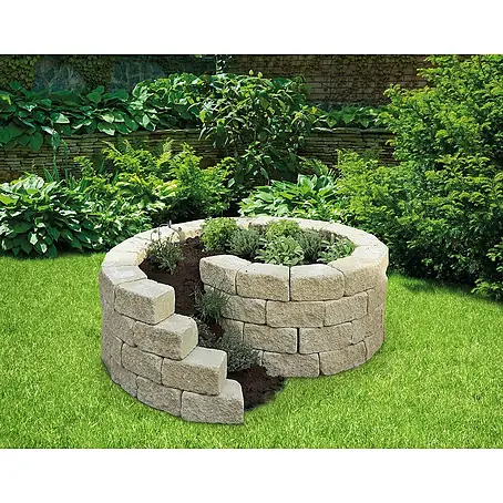 Seesteiner Kräuterspirale Felsino