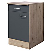 Flex-Well Tiago Unterschrank (B x T x H: 50 x 60 x 85 cm, Basaltgrau matt) | BAUHAUS
